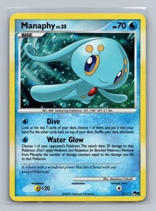Pokémon TCG Manaphy 002/017 POP Series 9 Holo LP - Bild 1 von 2