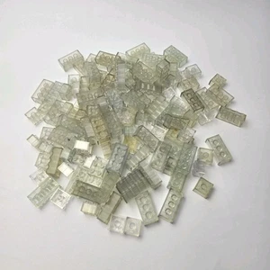 Lego Vintage transparent 2x2 2x3 2x4 Steine Konvolut X130 Lot Gebäude Konvolut - Bild 1 von 4