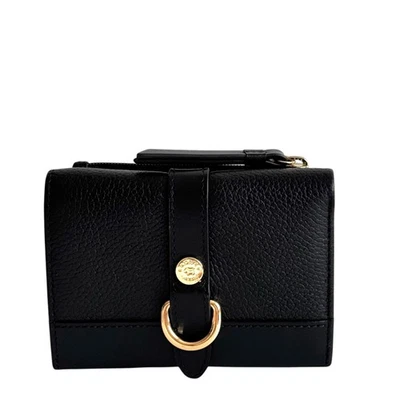 Radley Purse Black Leather Medium Coin Card Wallet - Paddington Place - RRP £79 - Image 1 of 4