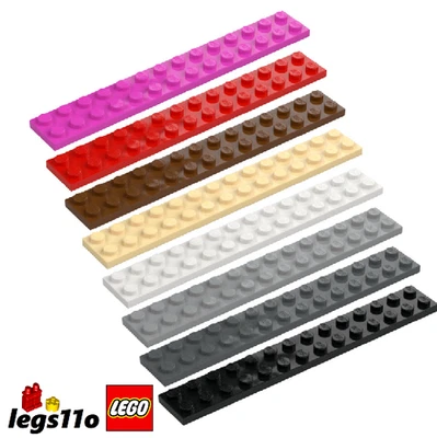 LEGO 91988 - Pack of 1x 2x 4x - NEW Plate 2x14 - choose colour - image 1 of 3