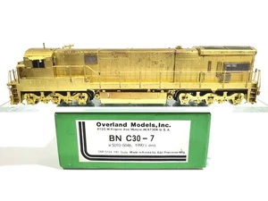 Overland OMI BN GE C30-7 Burlington Northern HO Brass Model #5724 Unpainted - Picture 1 of 14