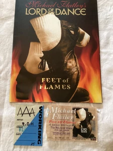 MICHAEL FLATLEYS HERR DES TANZTHEATERPROGRAMMS 25. Juli 1998 inkl. TICKET - Bild 1 von 3