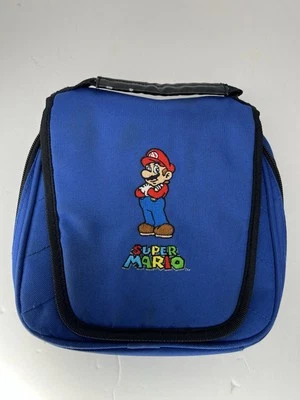 Nintendo DS Blue Super Mario Travel Carry Case Portable - Used - Image 1 of 4