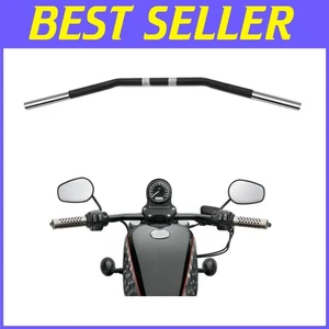 Harley Davidson 1-Inch Dimpled Drag Handlebars - Sportster 883/1200 Compatible - Picture 1 of 10