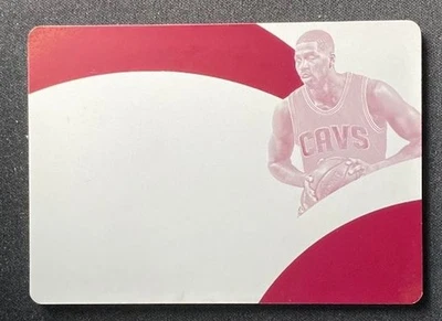 2015-16 Panini Immaculate Tristan Thompson Magenta Printing Plate 1/1 SSP Hit！ - Image 1 of 2