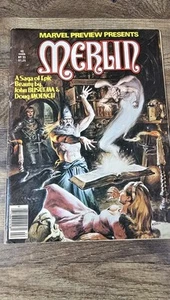 Marvel Preview Presents Merlin #22 (1980) Magazine Pre Owned - Picture 1 of 11
