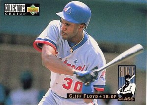 1994 Collector's Choice Cliff Floyd Rookie Montreal Expos #7