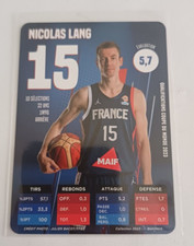 Nicolas LANG Team France Basket SLAM DECK Card Card