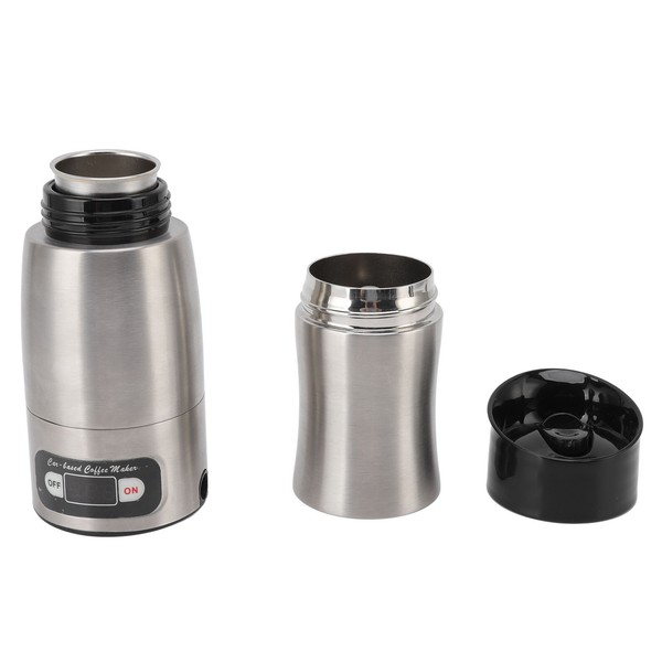 Electric Car Coffee Mug Cup USB Coffee Maker With USB Cable For Travel Camping Photo Related