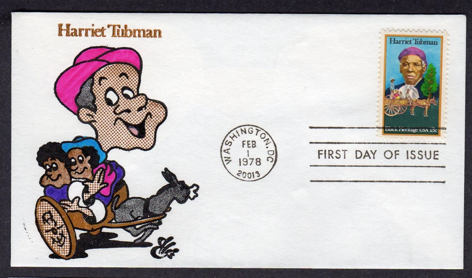 1978 Black Heritage Harriet Tubman (1744) - Ellis Animated H/P FDC NW269 - Image 1 of 1