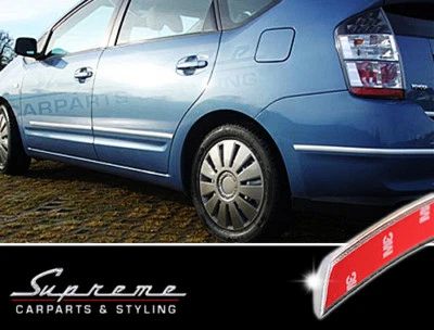 For Toyota Prius II NHW20 - 3M Chrome Mouldings Door Trims & Bumpers Set of 8 - Image 1 of 4