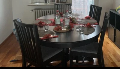 dining table set for 4 round - Image 1 of 2