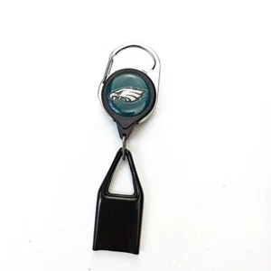 Tragbares Feuerzeug Etui leicht zu ziehen Philadelphia Eagle kreativer einziehbarer Schlüsselanhänger - Bild 1 von 2