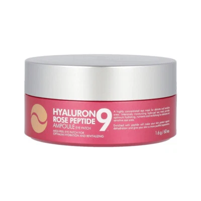 MEDI-PEEL Hyaluron Rose Peptide 9 Ampoule Eye Patch 1.6g x 60 Pads & FREE SAMPLE - Image 1 of 4
