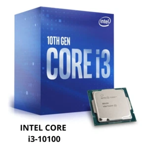✅ Intel Core i3-10100 3,6GHz 4,3GHz Turbo 4 Core LGA 1200 CPU Prozessor - Bild 1 von 4