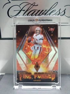 2021 Panini Phoenix Tom Brady Fire Forged Silver sharp card #FF-1 - Picture 1 of 2