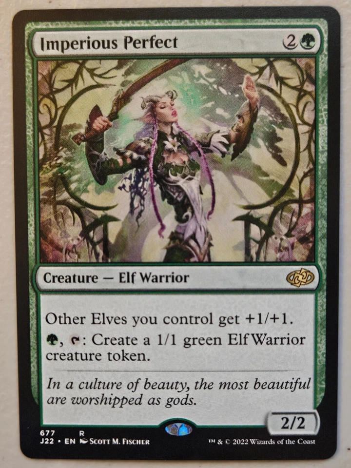 MTG | Imperious Perfect | (NM) Jumpstart 2022 - Image 1 of 1