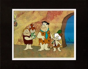 Flintstones Fred Flintstone Animation Art Model Publicity Cel Hanna Barbera OHC - Picture 1 of 2