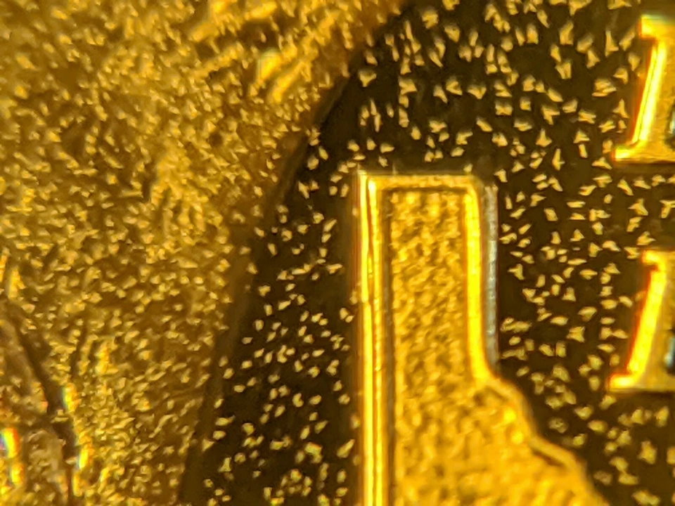 DISCOVERY Double Die 2007-S Proof Struck Thru IDAHO Quarter"TONED"Extremely RARE - Image 1 of 4