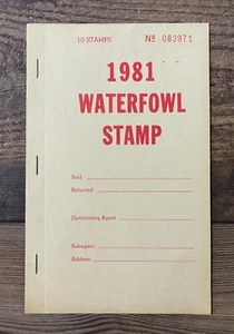 WTDstamps - 1981 MISSOURI - State Duck Stamp - MNH **Complete Booklet of 10** - Picture 1 of 2