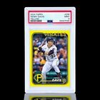 2024 Topps Series 1 HENRY DAVIS #295 Yellow Parallel Rookie RC PSA 9