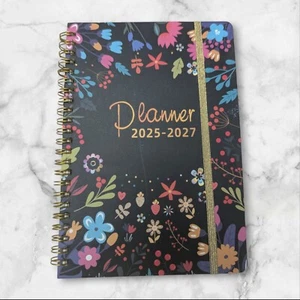 2025-2027 Monthly Planner Calendar: 3-Month Planners with Contact Info Student - Picture 1 of 5