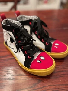 Disney Mickey Mouse High Top Sneaker von GROUND UP Kids Größe 4. EUC. - Bild 1 von 8