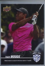2022 Upper Deck All-Sports Game Dated Moments Tiger Woods #8