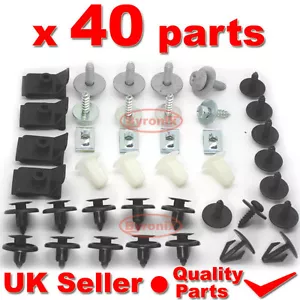 TOYOTA AVENSIS ENGINE UNDERTRAY COVER CLIPS BOTTOM TRAY SHIELD GUARD SCREWS T25 - Picture 1 of 1