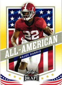 Tarjeta All American Najee Harris 2021 Leaf Draft - Imagen 1 de 4