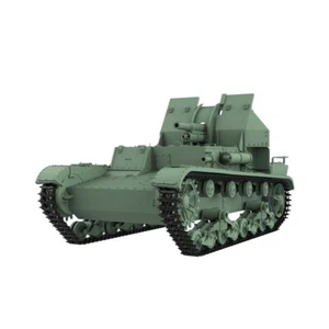 SSMODEL 581 1/18 Militär Modellbausatz sowjetischer SU-5-1 Jagdpanzer Spiele - Bild 1 von 4