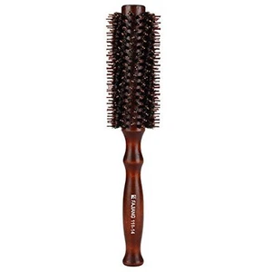 2.2″ Round Boar Bristle Hair Brush – Wooden Handle Professional Styling Comb - Picture 1 of 5