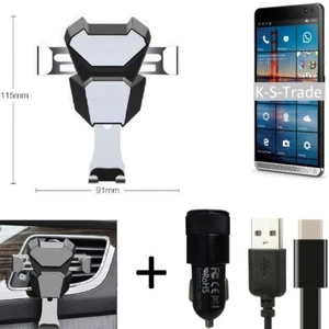Car holder air vent mount for HP Elite x3 cell phone mount - Picture 1 of 7
