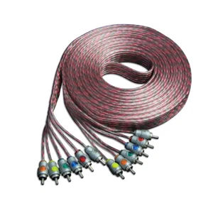 NEW Memphis Audio ETP-17.6 17-Foot 6-Channel Audio Interconnect Cables 1-YR WRTY - Picture 1 of 1