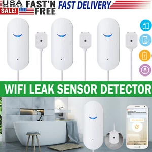 3 Pack Smart Water Leak Sensor Detector APP Alarm WiFi Home Water Leak Detector - Picture 1 of 12