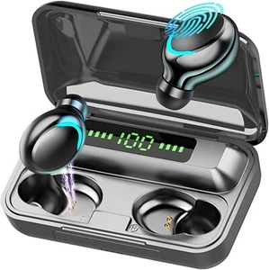 AURICOLARI BLUETOOTH 5.3 CUFFIE SPORT WIRELESS SENZA FILI TWS PER ANDROID IPHONE - Afbeelding 1 van 16