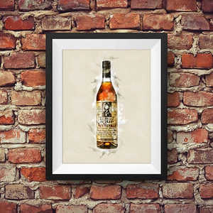 Old Rip Van Winkle Handmade Bourbon 10 Jahre Kentucky Bourbon Whiskey - Wandbild - Bild 1 von 2