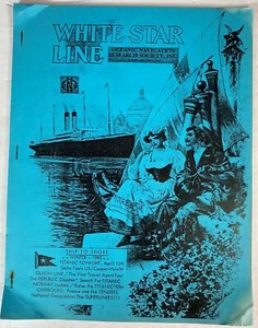 ONRS Ship to Shore Bulletin #11 Winter 1980 - White Star Line - Titanic - Picture 1 of 4