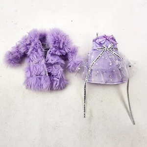 Bambola Rainbow High Violet Willow vestito viola giacca e vestito ricambio - Foto 1 di 7