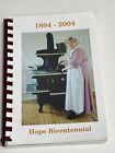 Hope Bicentennial  1804 - 2004 Cookbook Maine Spiral Paperback