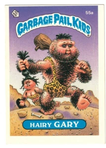 1985 cubo de basura serie 2 peludo gary #55a ver escaneos para grado - Imagen 1 de 2