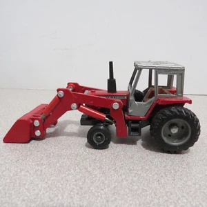 Ertl Massey Ferguson 699 2WD Tractor w/Loader 1986 made USA 1/64 MF-1125-G - Picture 1 of 6
