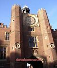 PHOTO  HAMPTON COURT CLOCK ON THE INSIDE OF THE GATEWAY INTO THE CLOCK COURT. TH