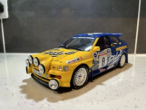 OTTO FORD ESCORT COSWORTH GR.A 1:18 SCALE OT994 *SLIGHT DAMAGE READ DESCRIPTION* - Picture 1 of 7