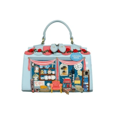 Bolso Bandolera Vendula London Vendula Vintage Rosa Hollis Asa Superior NUEVO Foto 1 de 4