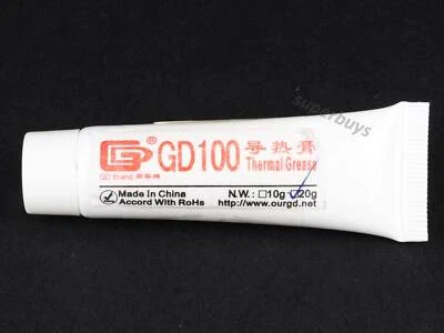 20g White Silicone Thermal Compound Conductive Binder Paste Binding Cooling Heat - image 1 of 3