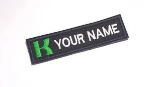 3 piezas. PARCHE DE RESPALDO DE GANCHO DE MOTOCICLETA PARA MOTOCICLISTAS DE CARRERAS CON NOMBRE PERSONALIZADO - Imagen 1 de 1