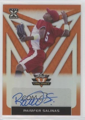 2020 Leaf Valiant Orange Prismatic /75 Raimfer Salinas #BA-RS2 Auto - Image 1 of 2