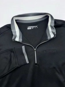 Nike Golf Samsung Herren XL Schwarz Grau 1/4 Zip Pullover Langarm 578673-010 - Bild 1 von 10