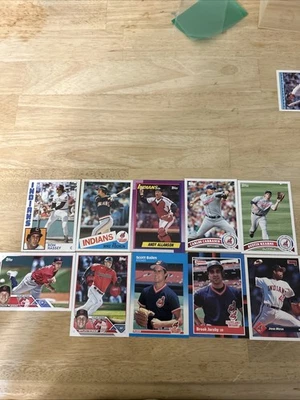 Colección de tarjetas de béisbol Cleveland Guardians/Indians (10 tarjetas) Foto 1 de 4